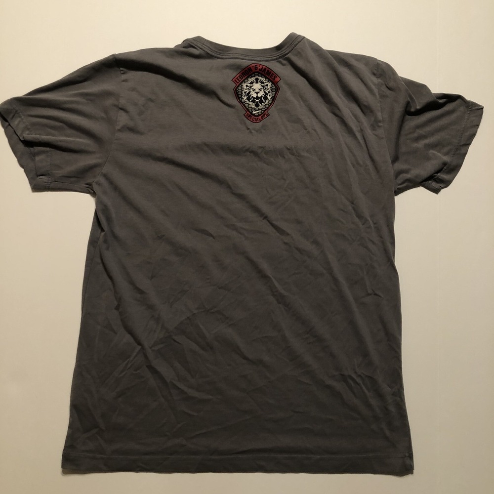 Nike Dri Fit LeBron James Combat T Shirt Graphic #6 Men's Size Medium Space Jam - Picture 9 of 10